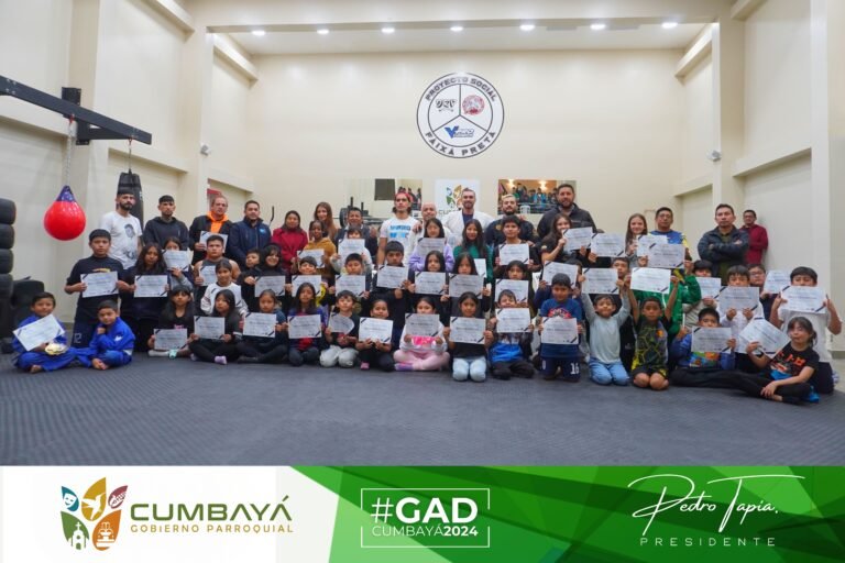Cumbayá celebra la inauguración de su nueva Academia de Artes Marciales