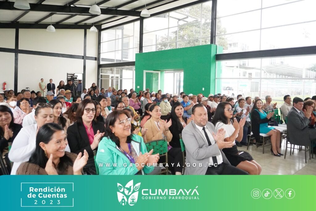 El GAD de Cumbayá realiza su Rendición de Cuentas 2023